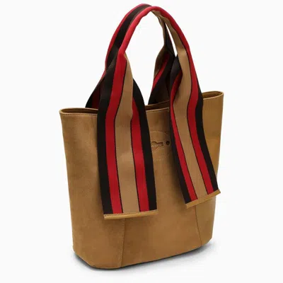 Shop Zanellato Classic Beige Leather Tote Handbag For Women