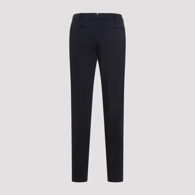 Shop Zegna Men's Summer Chino Pants In Blue