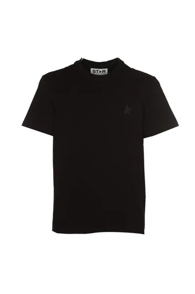 Shop Golden Goose T-shirts And Polos Black