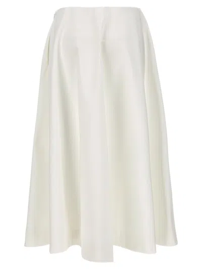 Shop Valentino Skirt Skirts White