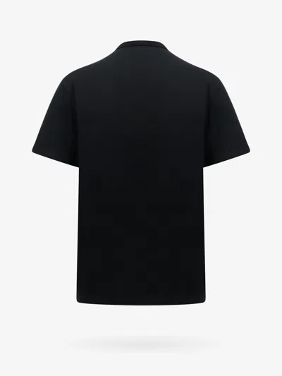 Shop Alexander Mcqueen Man T-shirt Man Black T-shirts
