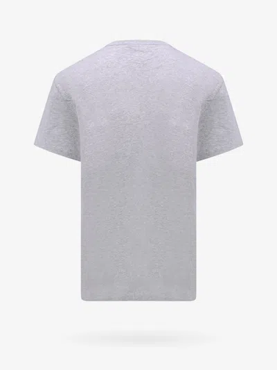 Shop Alexander Mcqueen Man T-shirt Man Grey T-shirts In Gray
