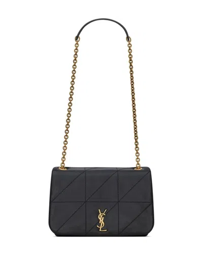 Shop Saint Laurent Mini Jamie Shoulder Handbag In Black For Women