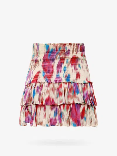 Shop Isabel Marant Étoile Marant Etoile Woman Naomi Woman Multicolor Skirts