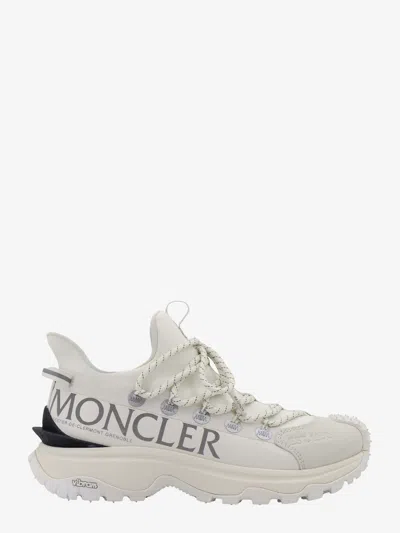 Shop Moncler Woman Trailgrip Lite2 Woman White Sneakers