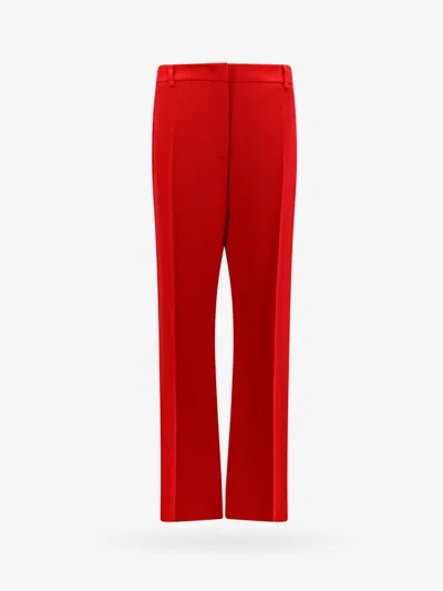Shop Valentino Woman Trouser Woman Red Pants