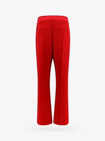 Shop Valentino Woman Trouser Woman Red Pants