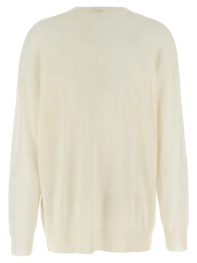 Shop P.a.r.o.s.h . Crew-neck Sweater In White