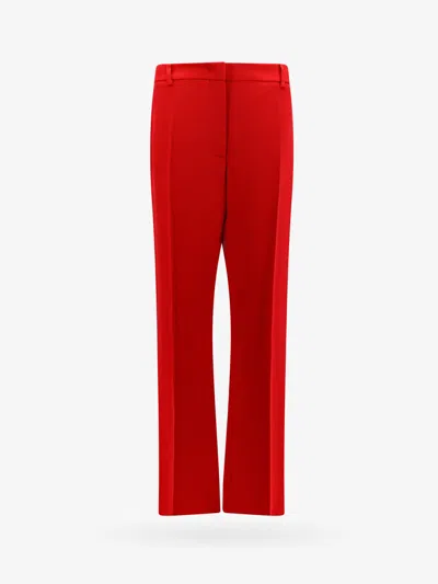 Shop Valentino Trouser In Red