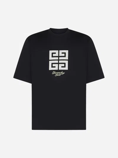 Givenchy New Studio Fit Oversize Logo Graphic T-shirt In Black