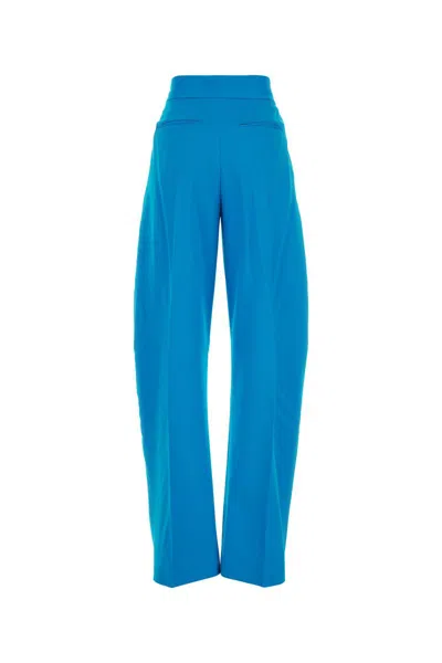 Shop Attico The  Pants In Blue