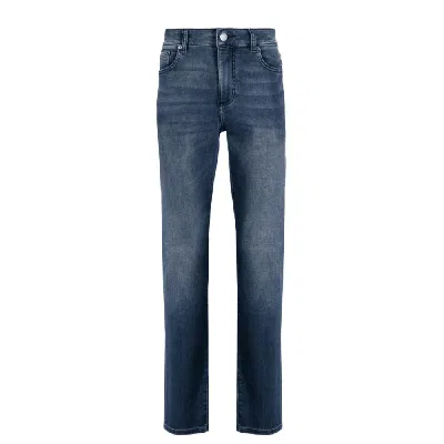 Dl1961 Men's Nick Low Stretch Denim Cotton Slim Fit Jeans Stream In Blue