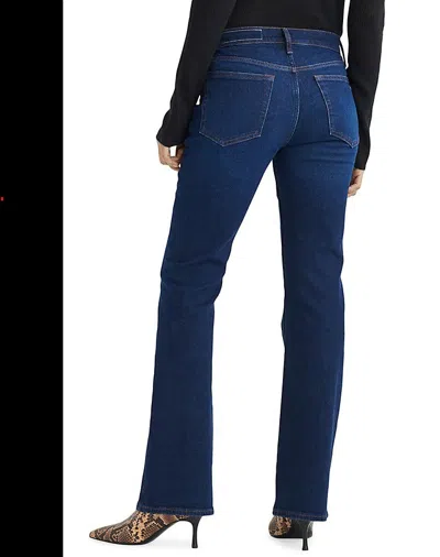 Shop Rag & Bone Women Clarissa Peyton Bootcut Cotton Denim Jeans Blue In Black