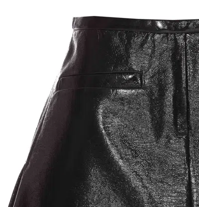 Shop Courrèges Courreges Skirts In Black
