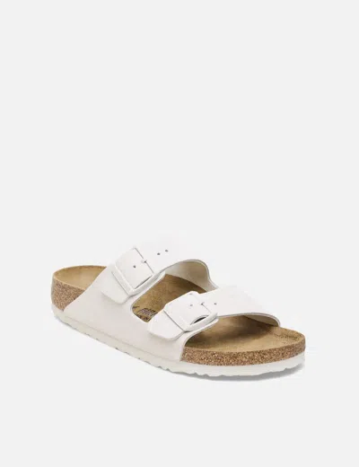 Shop Birkenstock Women's Arizona Sandals Leve Antique (narrow) In White