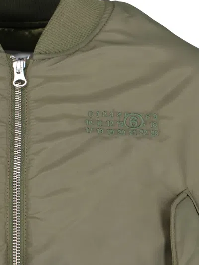 Shop Mm6 Maison Margiela Jackets In Green