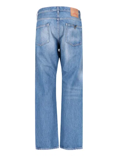 Shop Valentino Jeans In Blue