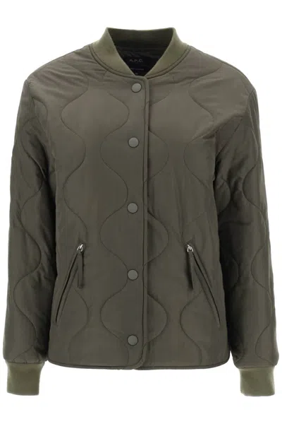 A.p.c. Jacket In Brown