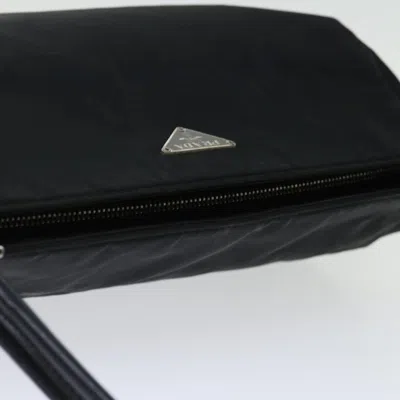 Pre-owned Prada Tessuto Black Synthetic Shoulder Bag ()