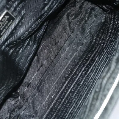 Pre-owned Prada Tessuto Black Synthetic Shoulder Bag ()