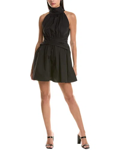 Shop Lyra & Co . Flare Mini Dress In Black