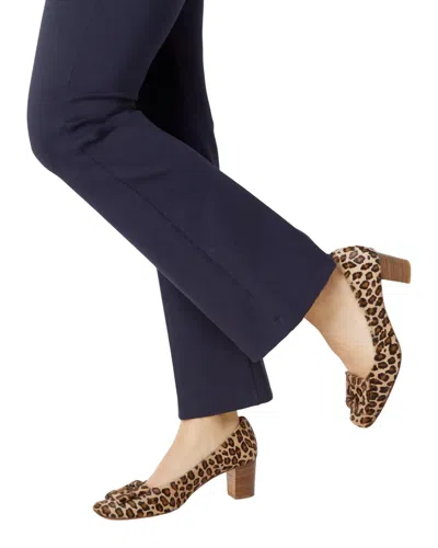 Shop Ann Mashburn Women's Buckle Heels In Leopard In Multi