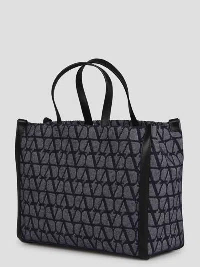 Shop Valentino Medium Toile Iconographe Tote Bag