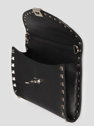 Shop Valentino Rockstud Chain Calfskin Bag