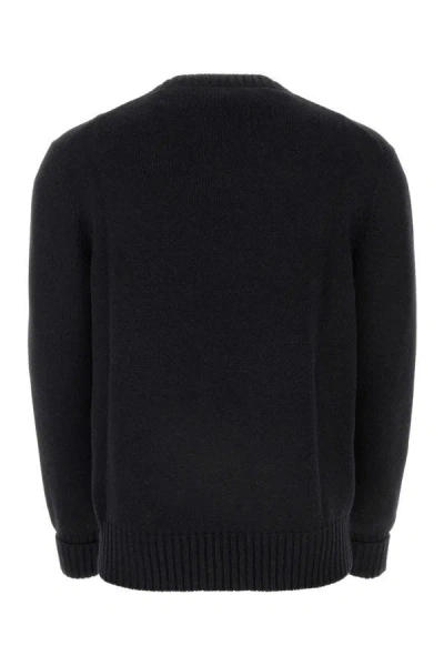 Alexander Mcqueen Pullover Girocollo Mcqueen Graffiti In Gray