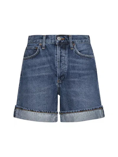 Shop Agolde Shorts In Control