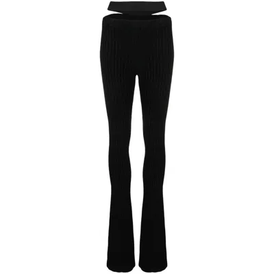 Shop Andreädamo Andreādamo Pants In Black