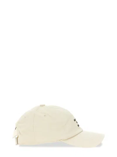 Shop Drôle De Monsieur Baseball Cap In Beige