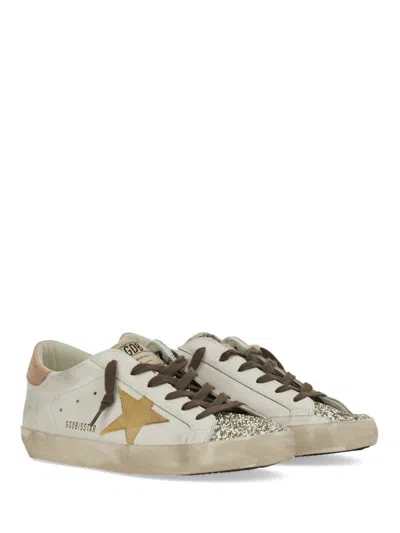 Shop Golden Goose "superstar" Sneaker In Beige