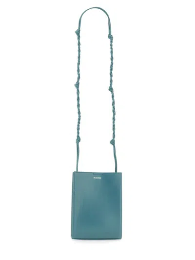 Shop Jil Sander Tangle Bag Small In Azure