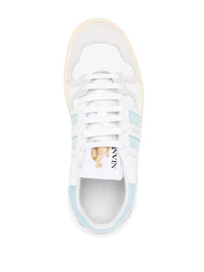 Shop Lanvin Sneakers In Blue