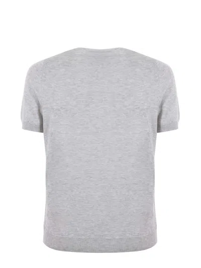 Shop Tagliatore T-shirt In Grey