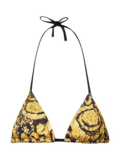 VERSACE VERSACE BAROQUE BIKINI TOP CLOTHING 