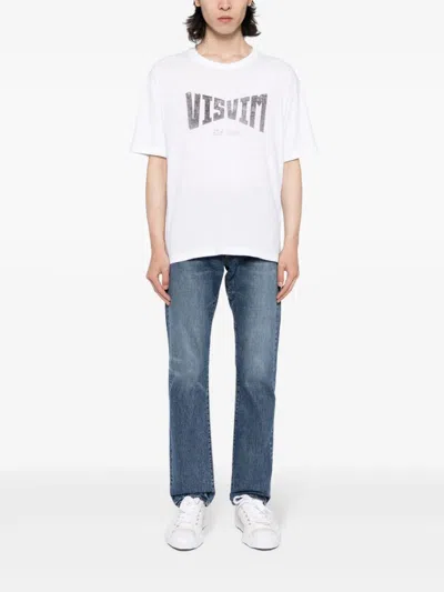 Shop Visvim Logo-print T-shirt