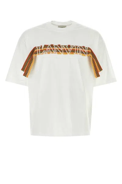 Shop Lanvin T-shirt In White
