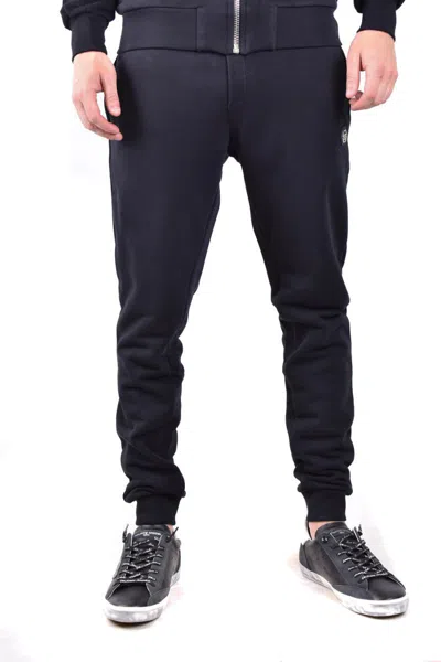 Philipp Plein Logo-patch Drawstring Track Pants In Black