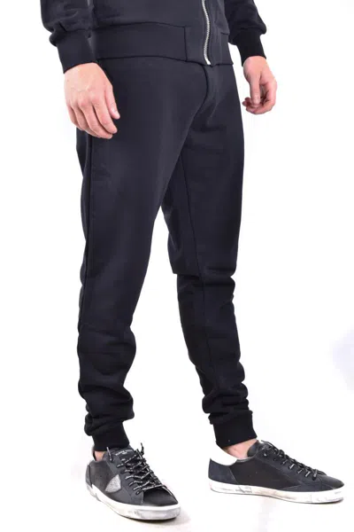Philipp Plein Logo-patch Drawstring Track Pants In Black