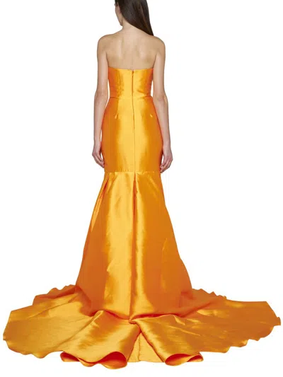 Shop Solace London Dresses In Orange