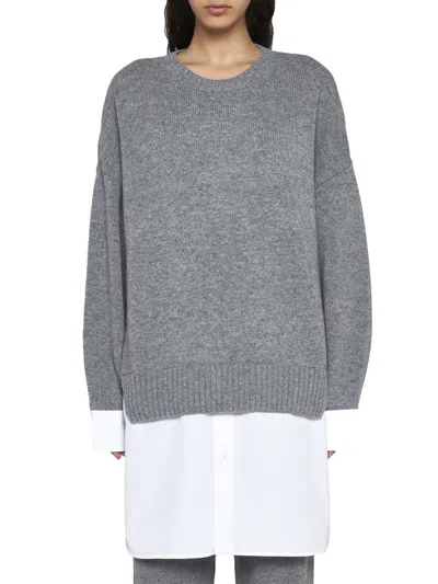 Shop Stella Mccartney Sweaters In Grey