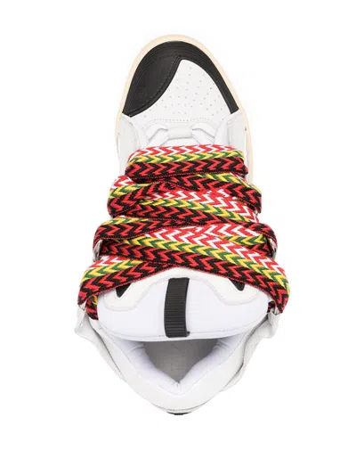 Shop Lanvin Sneakers In White