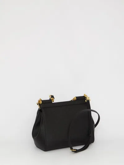Shop Dolce & Gabbana Small Sicily Bag In Black