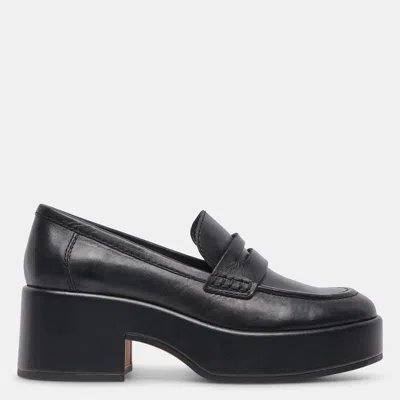 Shop Dolce Vita Yanni Loafers Black Leather