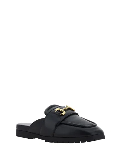 Shop Gucci Sandals In Black