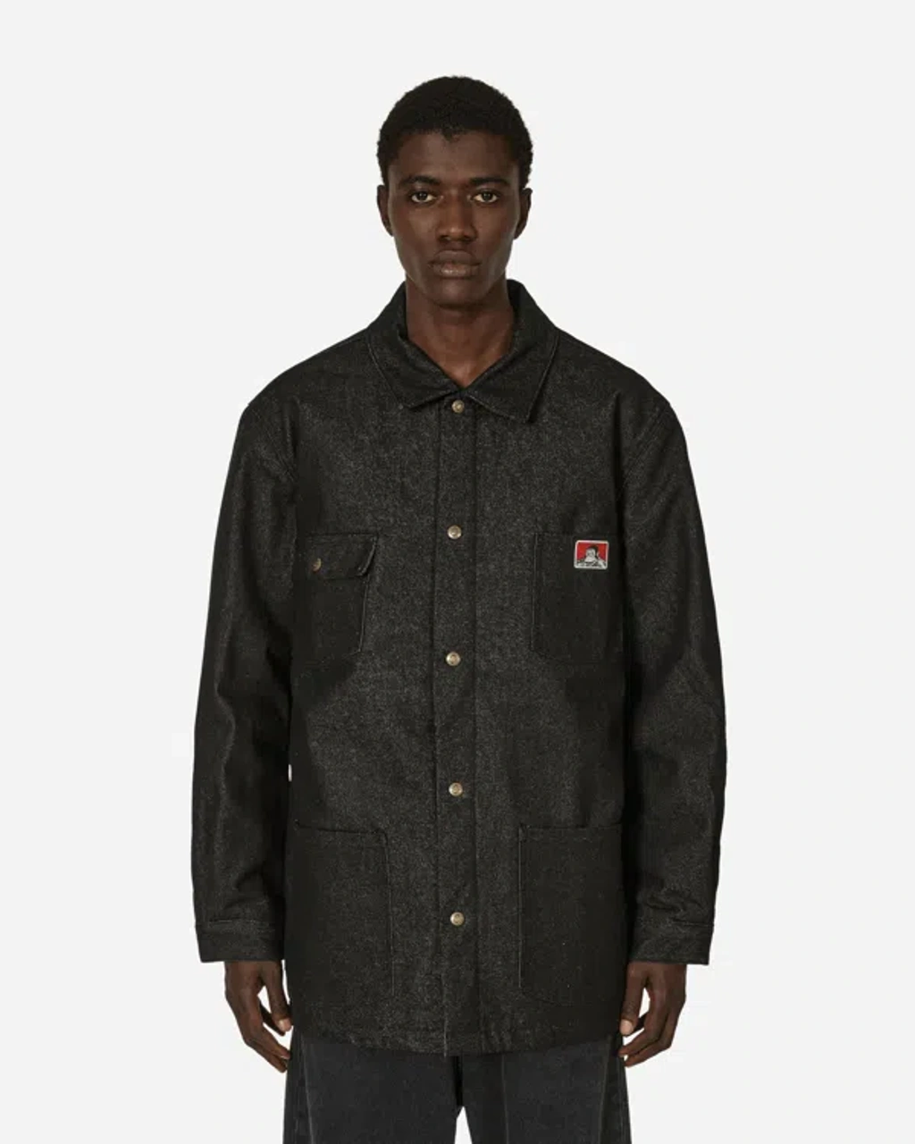 ジャケット・アウター BEN DAVIS / black denim coverall ジャケット・アウター BEN DAVIS / black denim coverall BEN
