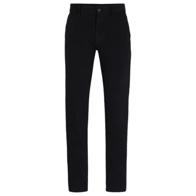 Hugo Boss Delaware3 Slim-fit Jean In Black