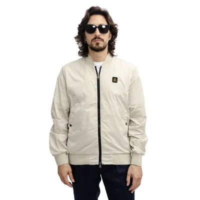 Refrigiwear Beige Nylon Jacket In Beige